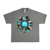 Tornado western sunflower gemstone Urban Heavy Tee - JahusDesignShop