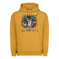Pigment Peanut Butter chillin with my gnomies Urban Hoodie - CowGirlArtShop