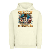 Pigment Pistachio chillin with my gnomies Urban Hoodie - CowGirlArtShop