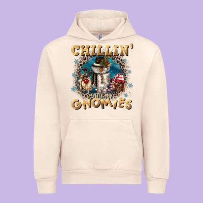 Chillin With My Gnomies Urban Hoodie Designed By Cowgirlartshop
