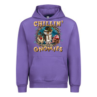Tulip chillin with my gnomies Urban Hoodie - CowGirlArtShop