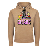 Vintage Coffee First Grade Vintage Hoodie - RanaPortraitStore