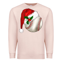 Pale Pink christmas sports Premium Sweatshirt - BarkalooDesign