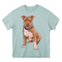 Arona Brown Pitbull Heavy Core Tee - RanaPortraitStore