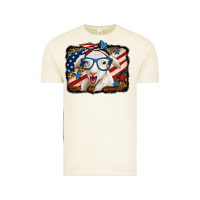 Vintage Arctic 4th of july baby sheep Vintage Tee - Jasminsmagicworld