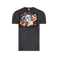 Vintage Black 4th of july baby sheep Vintage Tee - Jasminsmagicworld