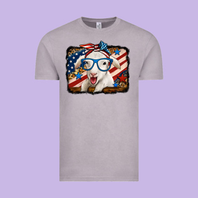 4th Of July Baby Sheep Vintage Tee Designed By Jasminsmagicworld