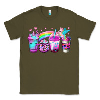 Army Green unicorn coffee Classic Tee - Jasminsmagicworld