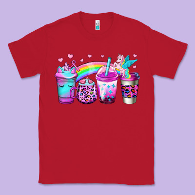 Unicorn Coffee Classic Tee Designed By Jasminsmagicworld