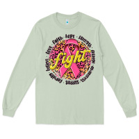 Matcha fight breast cancer Long Sleeve Tee - NancyCooperArtShop