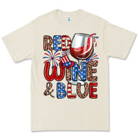 Red Wine And Blue Premium Tee | Teevron