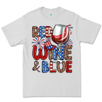 Dove Grey red wine and blue Premium Tee - Zillion Design Studio