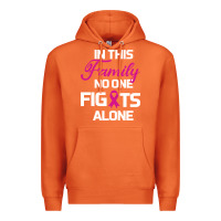 Carrot In This Family No One Fights Alone Cancer Survivor Premium Hoodie - Bettercallsaul