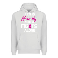 Dove Grey In This Family No One Fights Alone Cancer Survivor Premium Hoodie - Bettercallsaul