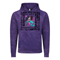 Cloud Purple hair stylist elementary Vintage Hoodie - AdoDesignShop