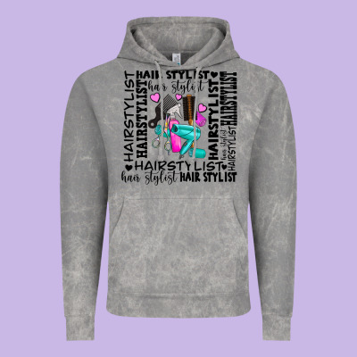 Hair Stylist Elementary Vintage Hoodie Designed By Adodesignshop