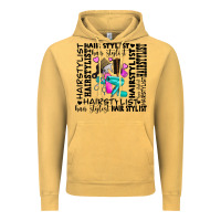 Vintage Mustard hair stylist elementary Vintage Hoodie - AdoDesignShop