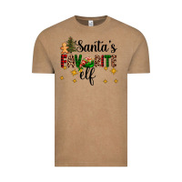 Vintage Coffee santa's favorite elf Vintage Tee - AdoDesignShop