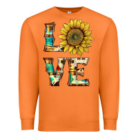 Carrot western love with sunflower Premium Sweatshirt - Artiststas
