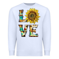 White western love with sunflower Premium Sweatshirt - Artiststas