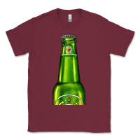 Burgundy green beer Classic Tee - AdoDesignShop
