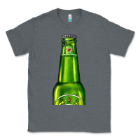 Charcoal Heather green beer Classic Tee - AdoDesignShop