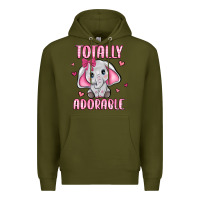 Army Green totally adorable Premium Hoodie - JahusDesignShop