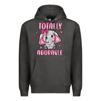 Charcoal Heather totally adorable Premium Hoodie - JahusDesignShop