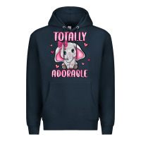 Navy totally adorable Premium Hoodie - JahusDesignShop
