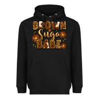 Black brown suga babe Heavyweight Hoodie - Artiststas