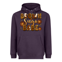 Plum brown suga babe Heavyweight Hoodie - Artiststas