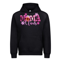 Black mama claus pink christmas Urban Hoodie - CowGirlArtShop