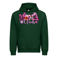 Forest Green mama claus pink christmas Urban Hoodie - CowGirlArtShop