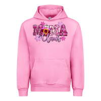 Fuchsia Pink mama claus pink christmas Urban Hoodie - CowGirlArtShop