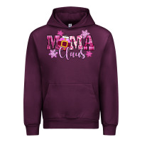 Mauve Wine mama claus pink christmas Urban Hoodie - CowGirlArtShop