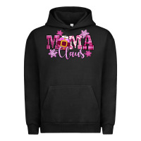 Pigment Black mama claus pink christmas Urban Hoodie - CowGirlArtShop