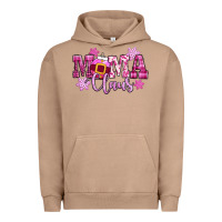 Pigment Burro mama claus pink christmas Urban Hoodie - CowGirlArtShop