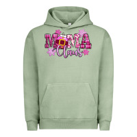 Pigment Oil Green mama claus pink christmas Urban Hoodie - CowGirlArtShop