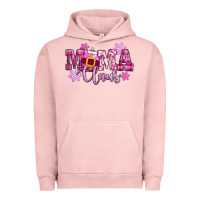 Pigment Salmon mama claus pink christmas Urban Hoodie - CowGirlArtShop