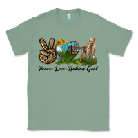 Sage Peace Love Nubian Goat Classic Tee - LillyAllenDesigns
