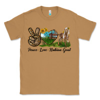 Toasted Coconut Peace Love Nubian Goat Classic Tee - LillyAllenDesigns