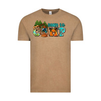Born To Camp With Guitar Vintage Tee | Teevron