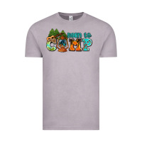 Vintage Zinc born to camp with guitar Vintage Tee - AdoDesignShop