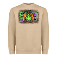 Mushroom halloween gemstone background Heavyweight Sweatshirt - JahusDesignShop