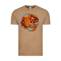 Vintage Coffee fall patch Vintage Tee - JahusDesignShop
