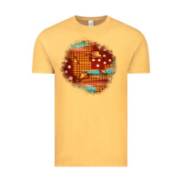 Vintage Mustard fall patch Vintage Tee - JahusDesignShop