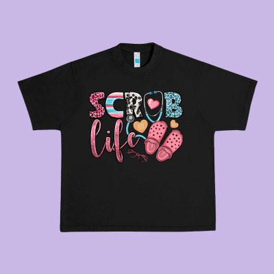 Scrub Life Urban Heavy Tee Designed By Bundleandbundleshop