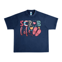 Navy scrub life Urban Heavy Tee - BundleAndBundleShop