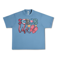 Pebble Blue scrub life Urban Heavy Tee - BundleAndBundleShop