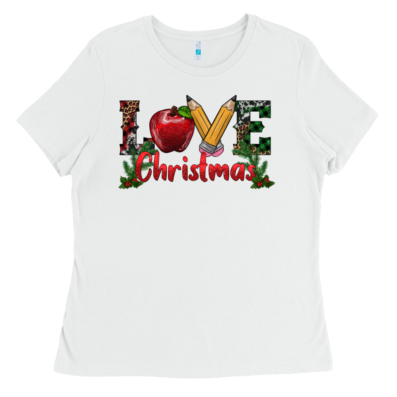 Western Christmas Love Ladies Tee by RanaPortraitStore | Teevron